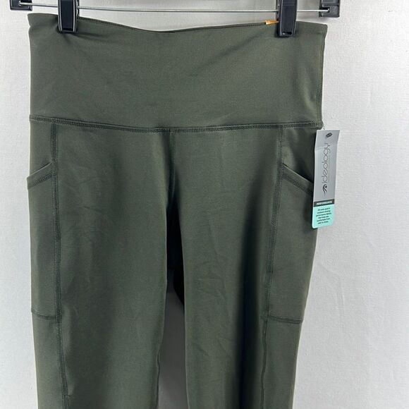 ID Ideology High-Waist Leggings Vintage Emerald - Sz S - NWT - Picture 1 of 7